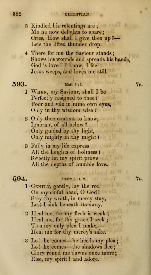 Songs for the Sanctuary; or, Psalms and Hymns for Christian Worship (Words only) page 322