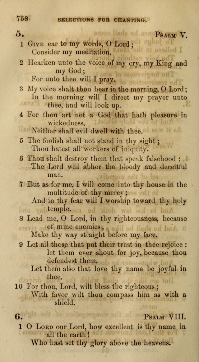 Songs for the Sanctuary; or, Psalms and Hymns for Christian Worship (Words only) page 756