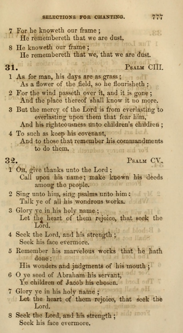 Songs for the Sanctuary; or, Psalms and Hymns for Christian Worship (Words only) page 775