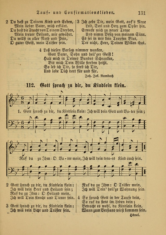Sonntagsschul-Gesangbuch der Reformirten Kirche in den Vereinigten Staaten page 131