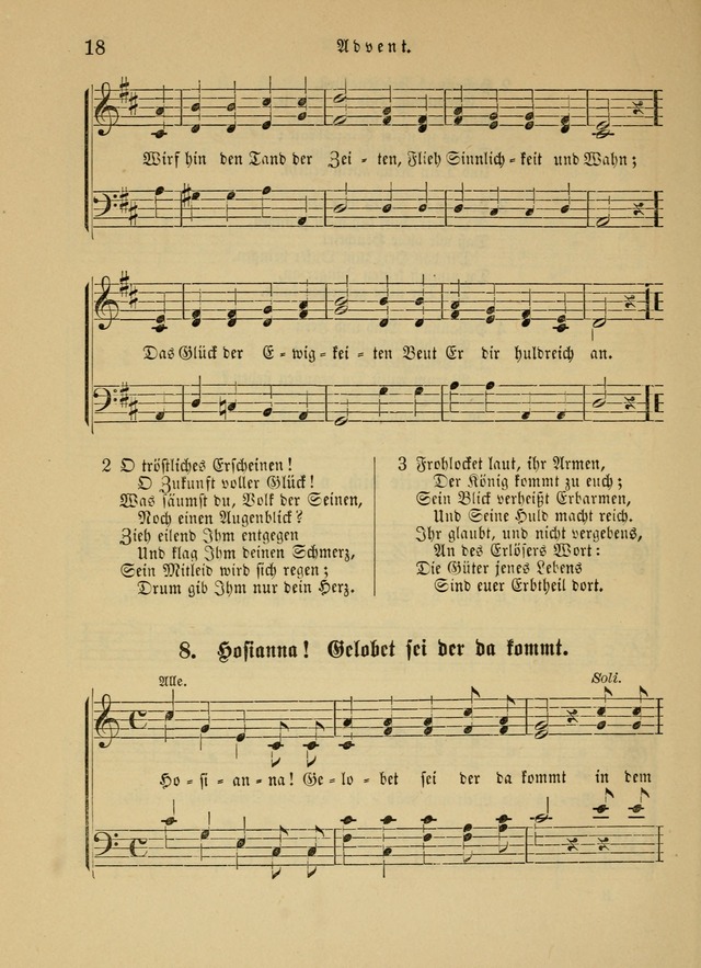 Sonntagsschul-Gesangbuch der Reformirten Kirche in den Vereinigten Staaten page 18