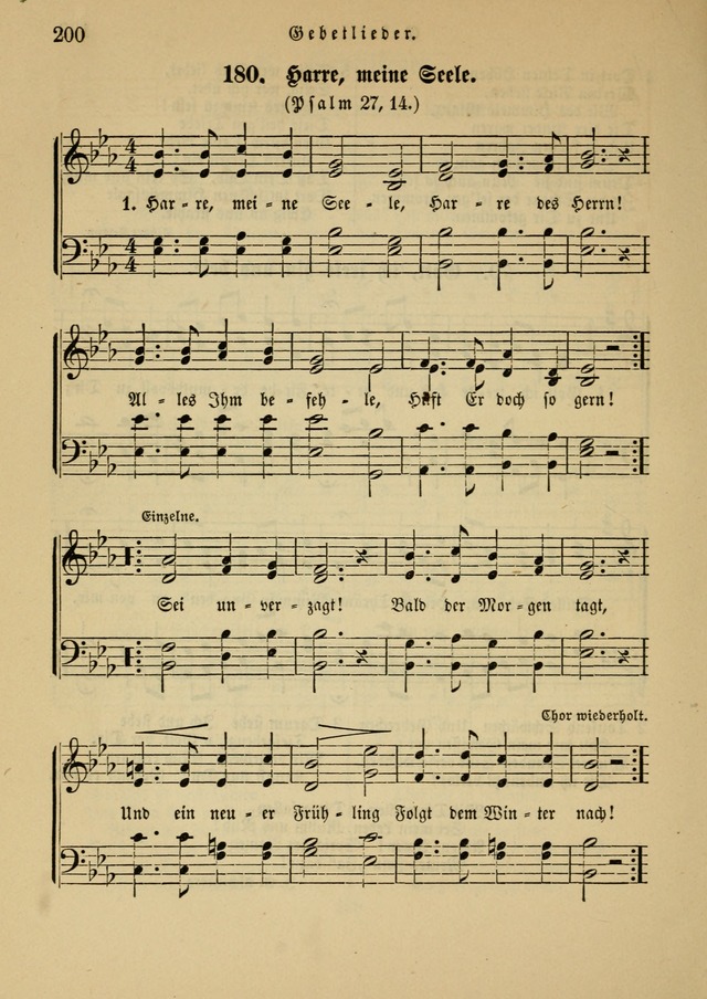 Sonntagsschul-Gesangbuch der Reformirten Kirche in den Vereinigten Staaten page 200