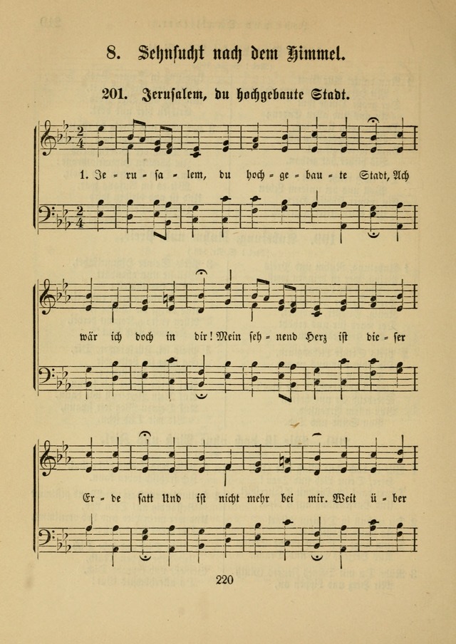 Sonntagsschul-Gesangbuch der Reformirten Kirche in den Vereinigten Staaten page 220