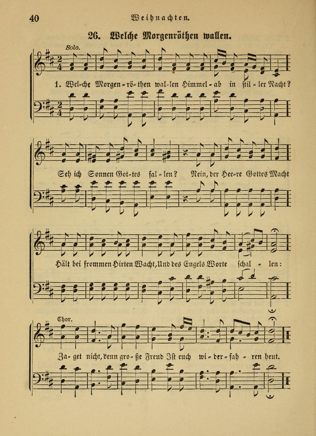 Sonntagsschul-Gesangbuch der Reformirten Kirche in den Vereinigten Staaten page 40
