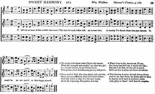 The Southern Harmony, and Musical Companion (New ed. thoroughly rev. and much enl.) page 168