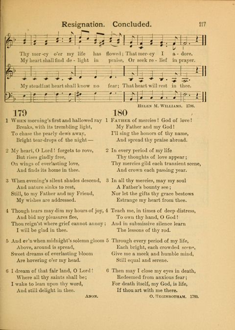 The School Hymnary: a collection of hymns and tunes and patriotic songs for use in public and private schools page 117