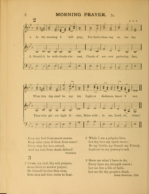 The School Hymnary: a collection of hymns and tunes and patriotic songs for use in public and private schools page 6
