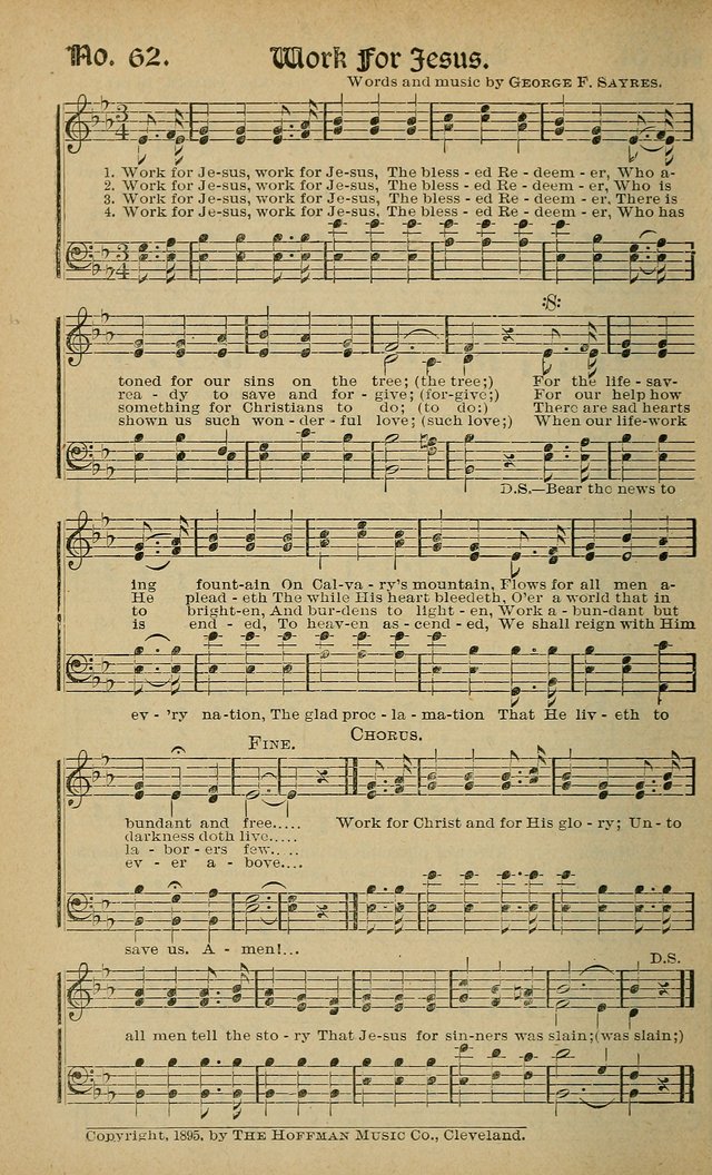 Sweet Harmonies: a new song book of gospels songs for use in revivals and all religious gatherings, sunday-schools, etc. page 50