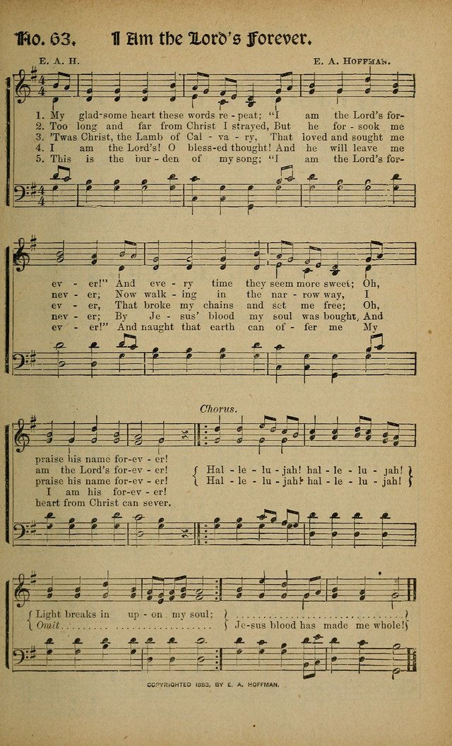 Sweet Harmonies: a new song book of gospels songs for use in revivals and all religious gatherings, sunday-schools, etc. page 51
