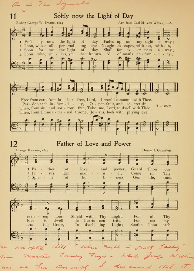 The School Hymnal page 27