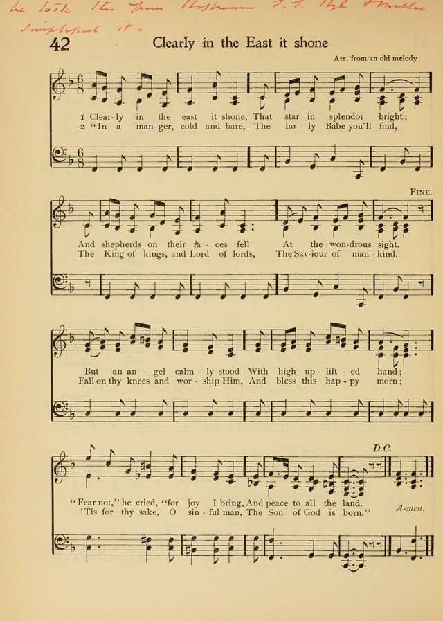 The School Hymnal page 53