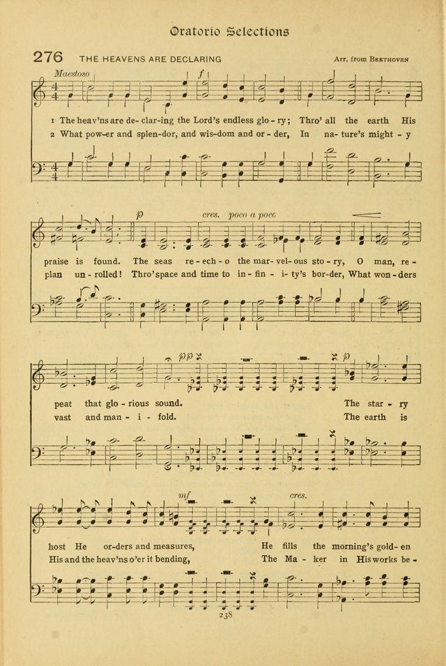 The School Hymnal: a book of worship for young people page 238