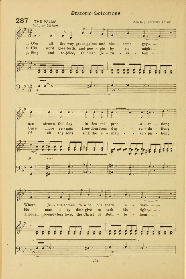 The School Hymnal: a book of worship for young people page 264