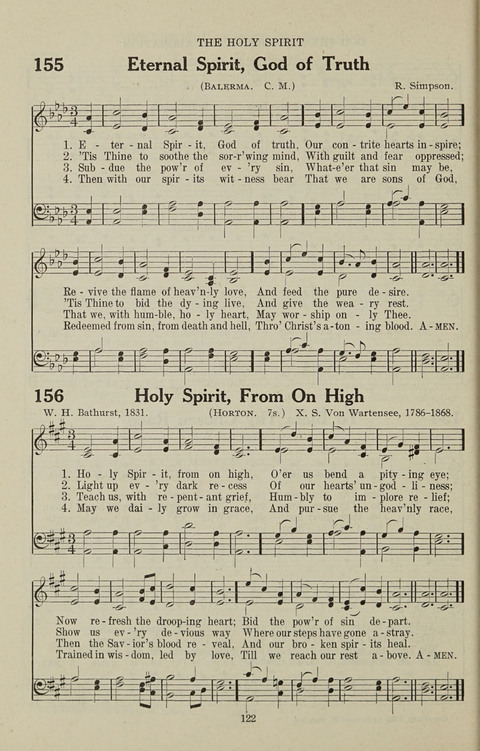Service Hymnal: with responsive readings, appropriate for all Protestant religious activities page 114