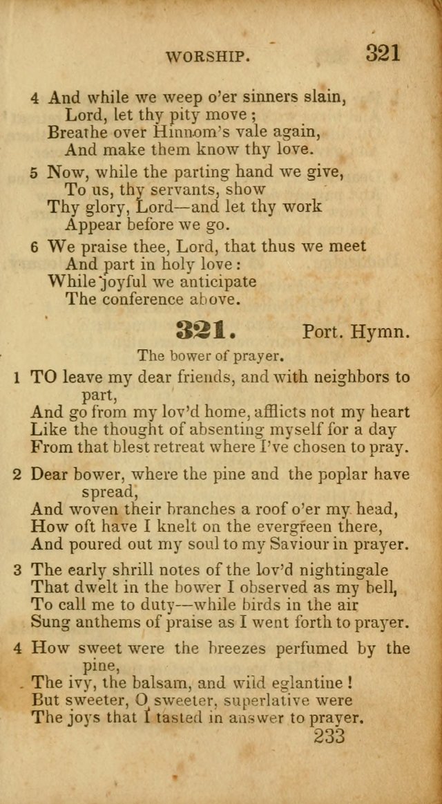 Select Hymns: adapted to the devotional exercises of the Baptist denomination (2nd ed.) page 233