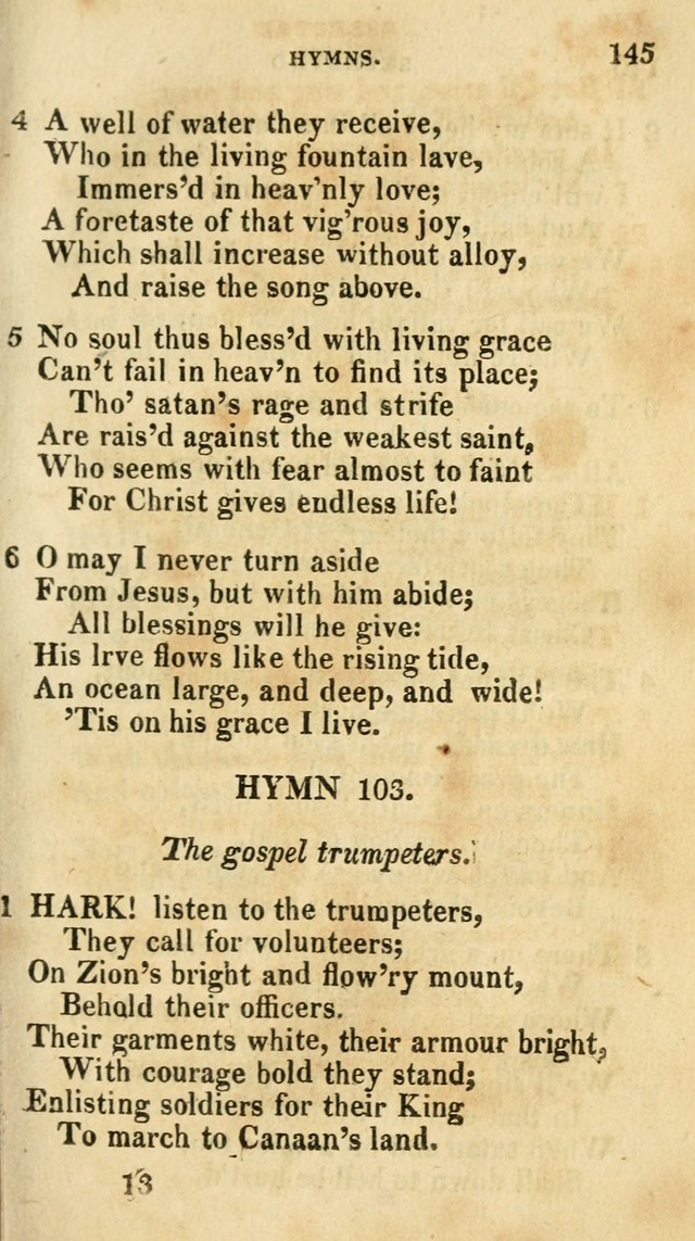 A Selection of Hymns, from the Best Authors page 149