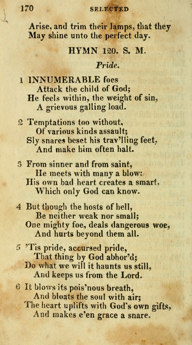 A Selection of Hymns, from the Best Authors page 174