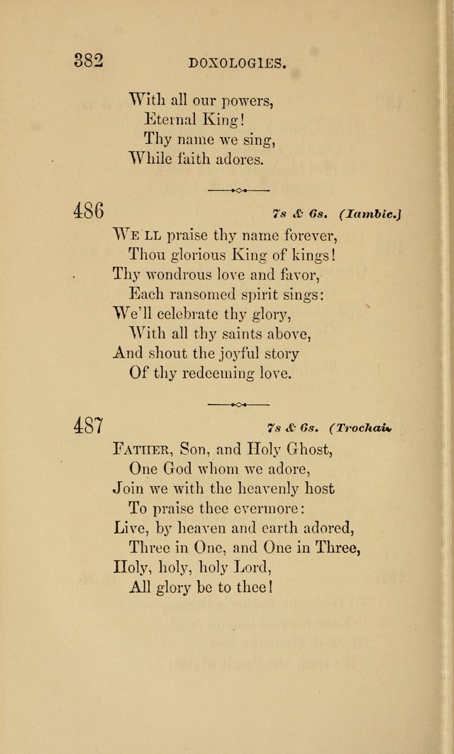 Social Hymn Book: Being the Hymns of the Social Hymn and Tune Book for the Lecture Room, Prayer Meeting, Family, and Congregation (2nd ed.) page 384