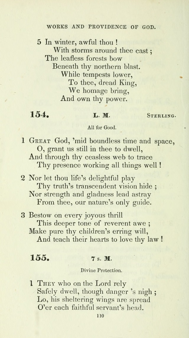 The School Hymn-Book: for normal, high, and grammar schools page 110