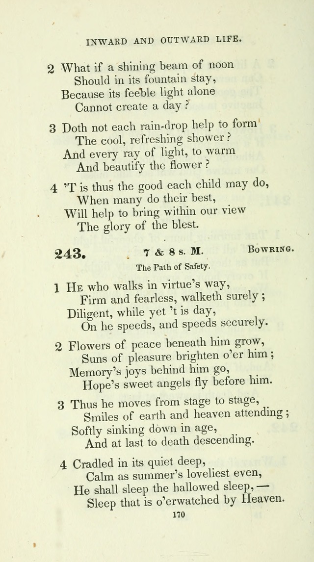 The School Hymn-Book: for normal, high, and grammar schools page 170