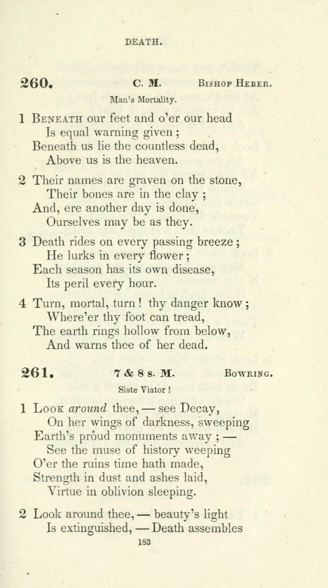 The School Hymn-Book: for normal, high, and grammar schools page 183