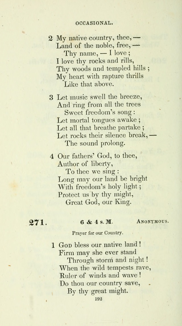 The School Hymn-Book: for normal, high, and grammar schools page 192