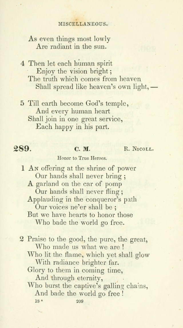 The School Hymn-Book: for normal, high, and grammar schools page 209