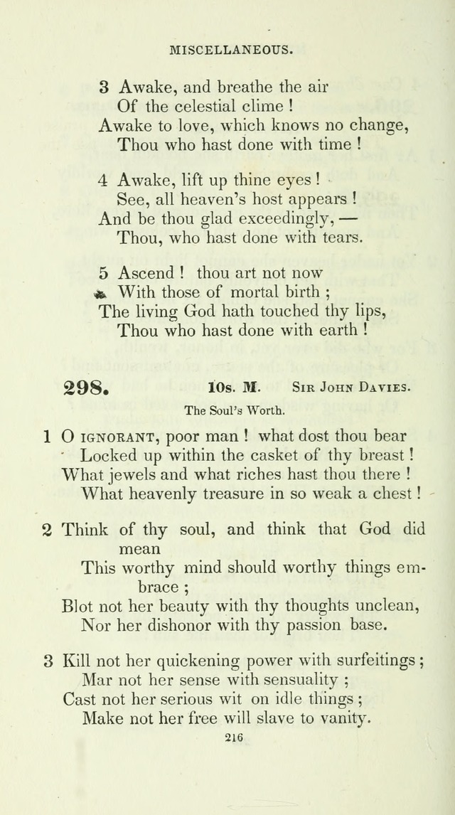 The School Hymn-Book: for normal, high, and grammar schools page 216
