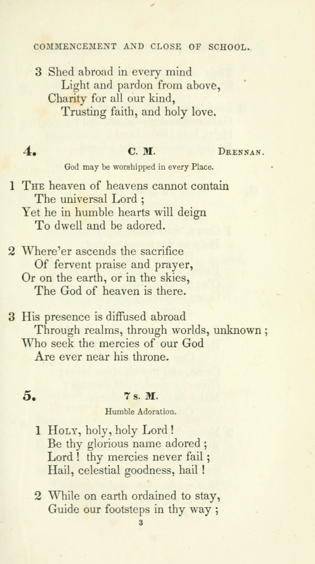 The School Hymn-Book: for normal, high, and grammar schools page 3