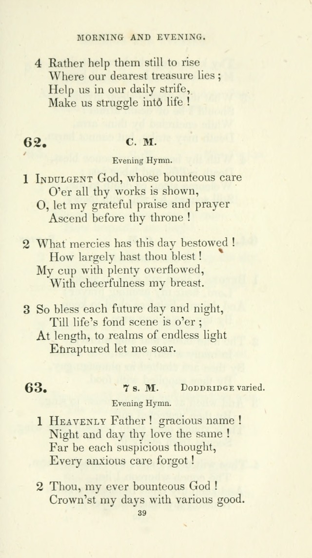 The School Hymn-Book: for normal, high, and grammar schools page 39