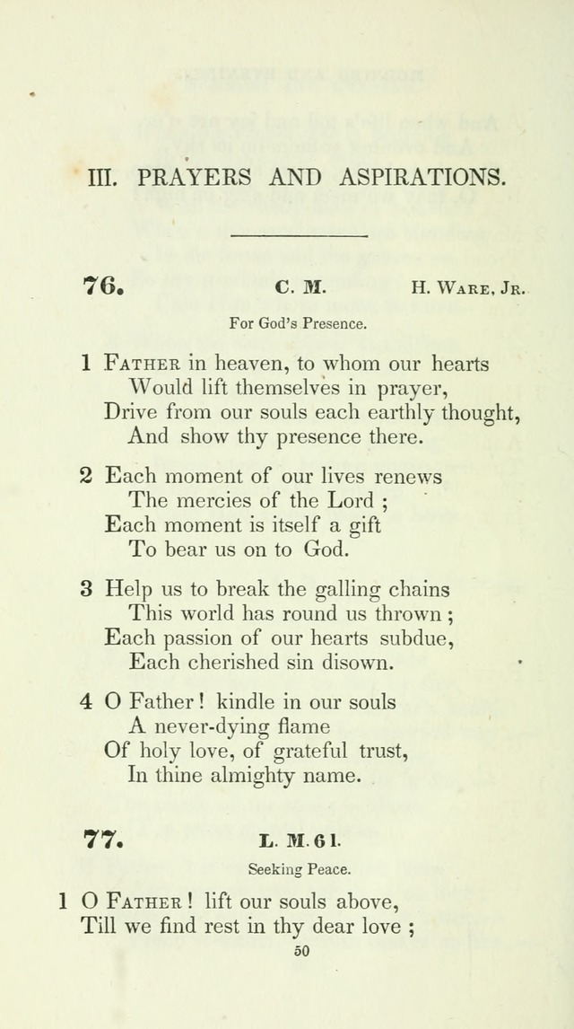 The School Hymn-Book: for normal, high, and grammar schools page 50