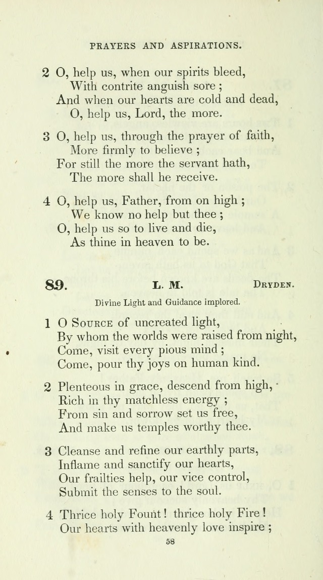 The School Hymn-Book: for normal, high, and grammar schools page 58