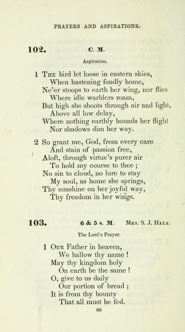 The School Hymn-Book: for normal, high, and grammar schools page 68