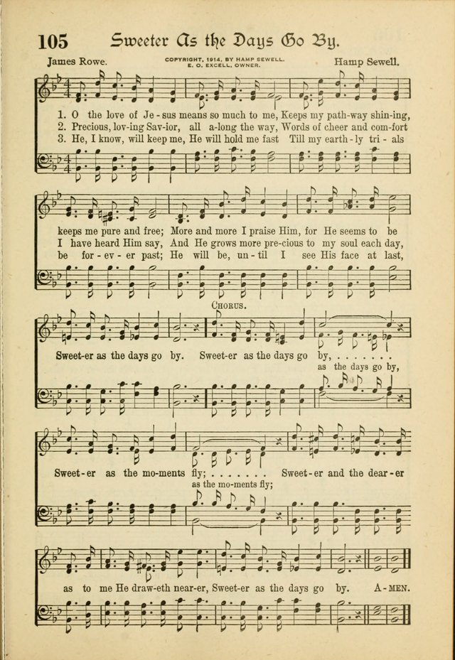 Songs of Hope: for the Church and Sunday School page 107