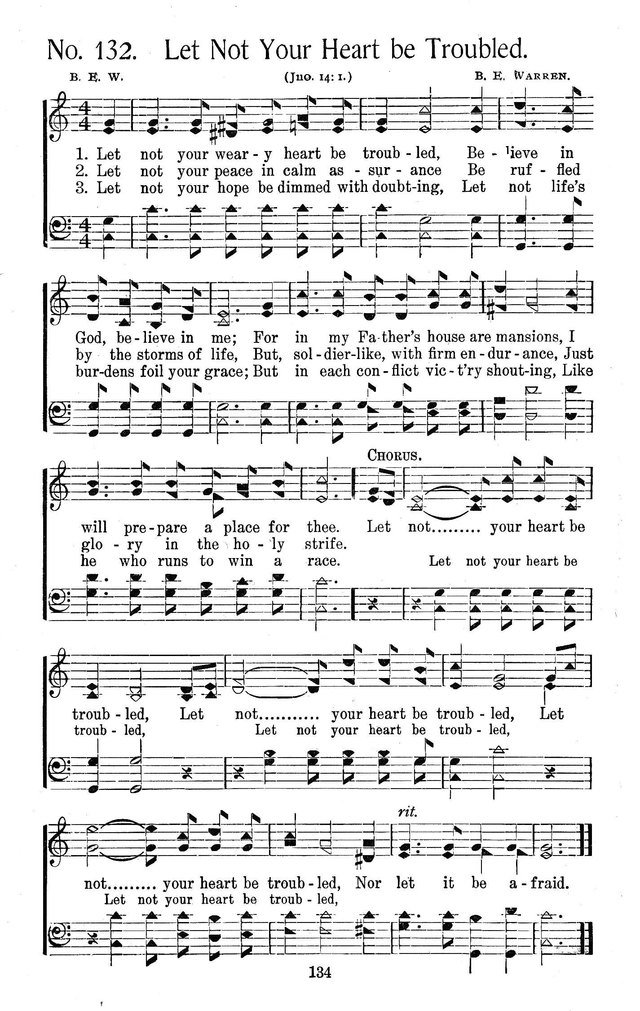 Select Hymns: for Christian worship and general gospel service page 134