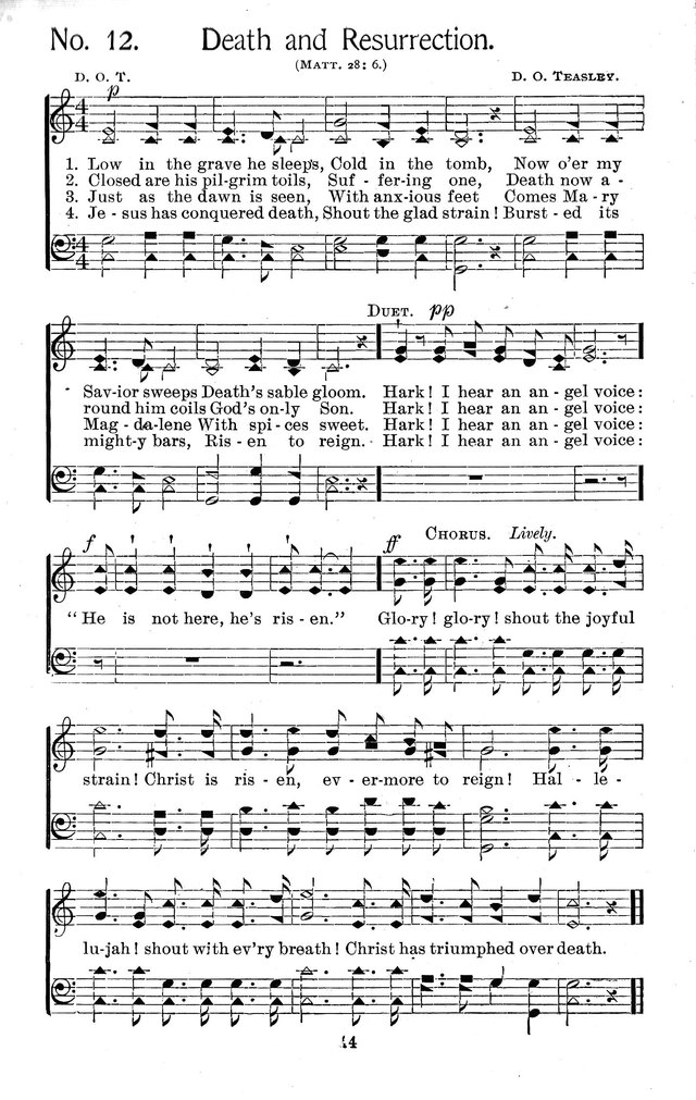 Select Hymns: for Christian worship and general gospel service page 14