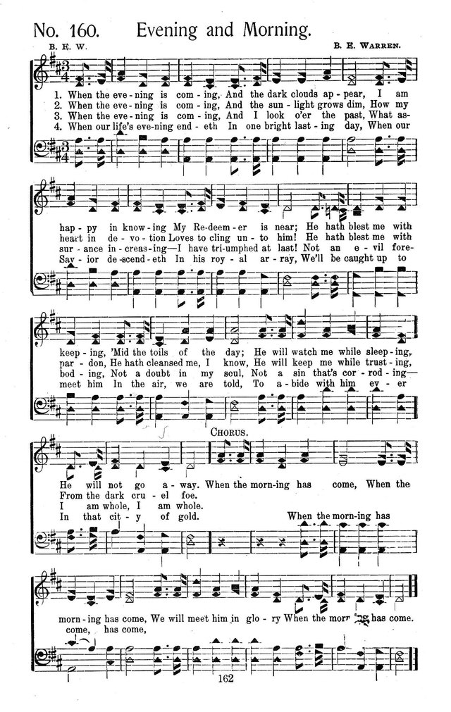 Select Hymns: for Christian worship and general gospel service page 162