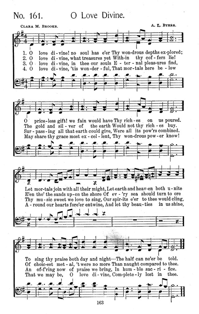 Select Hymns: for Christian worship and general gospel service page 163
