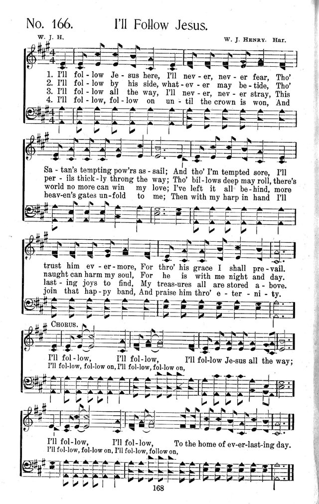 Select Hymns: for Christian worship and general gospel service page 168