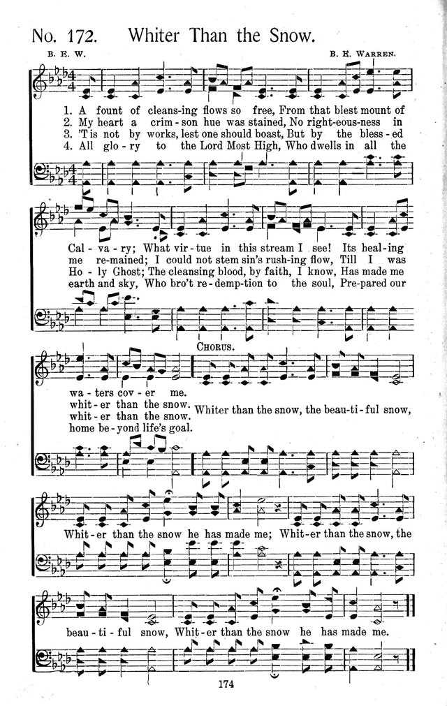 Select Hymns: for Christian worship and general gospel service page 174