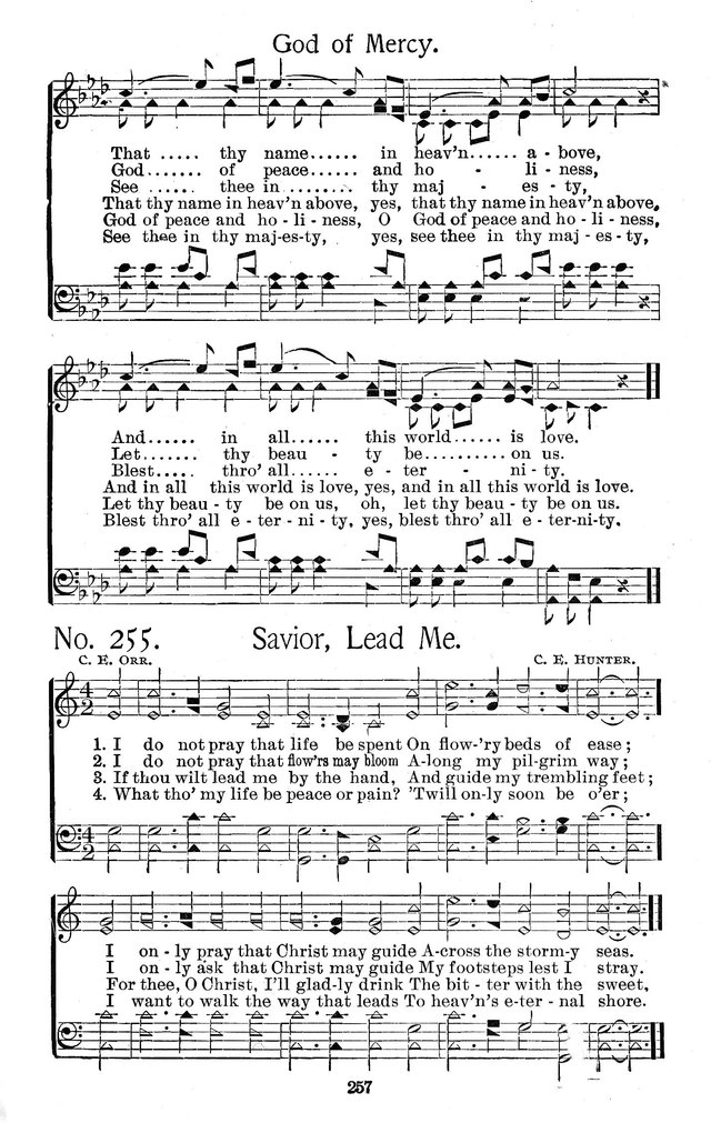 Select Hymns: for Christian worship and general gospel service page 257