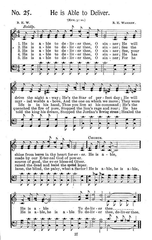 Select Hymns: for Christian worship and general gospel service page 27