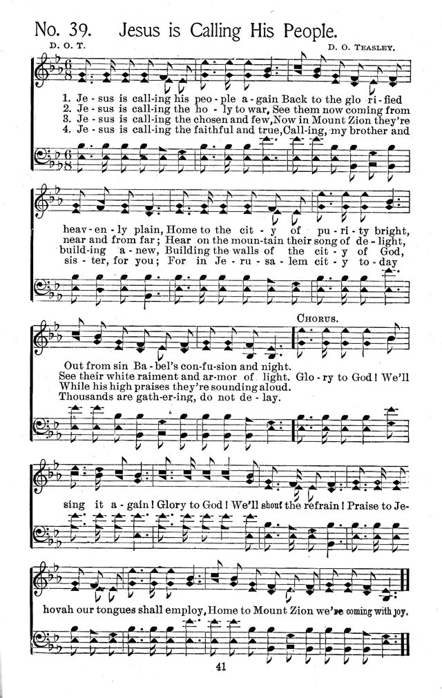 Select Hymns: for Christian worship and general gospel service page 41