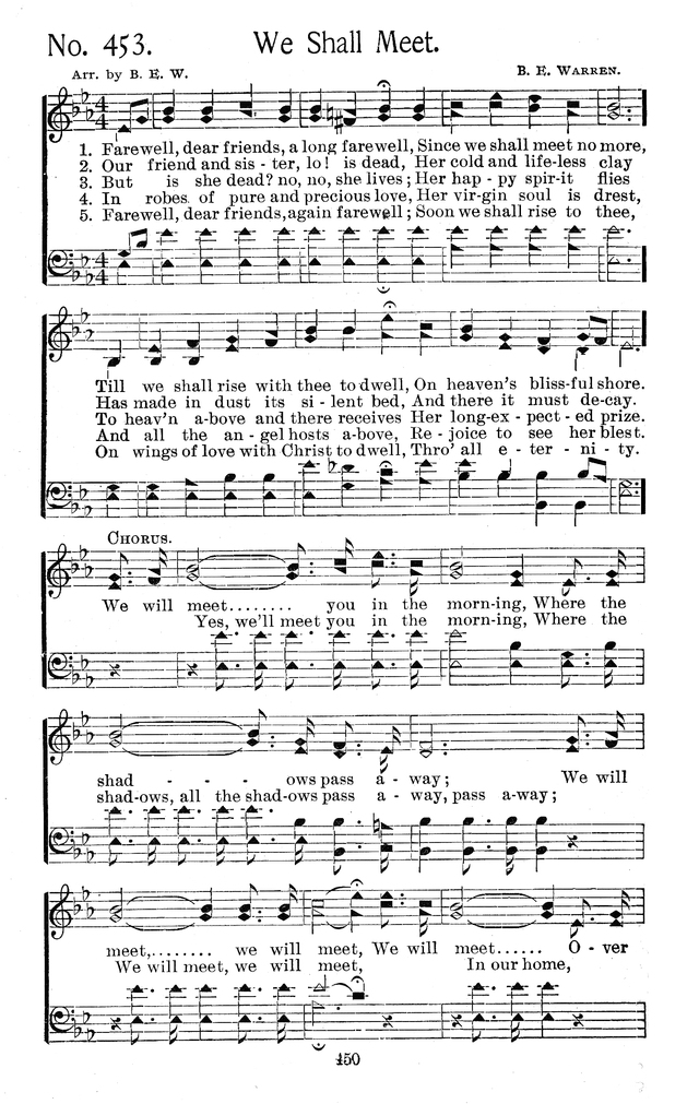 Select Hymns: for Christian worship and general gospel service page 450