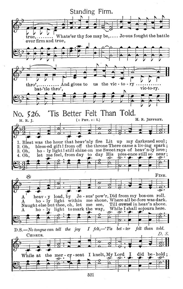 Select Hymns: for Christian worship and general gospel service page 521