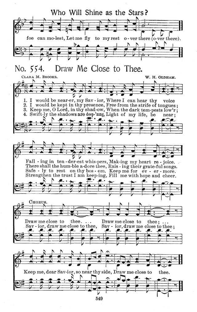 Select Hymns: for Christian worship and general gospel service page 549