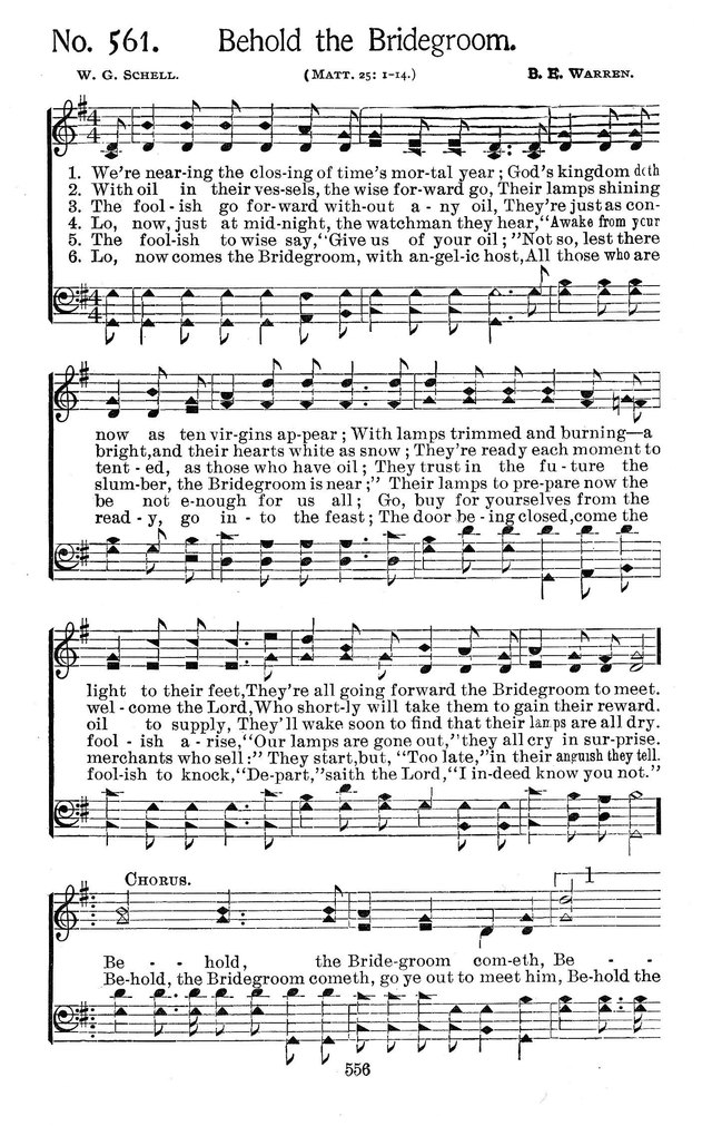 Select Hymns: for Christian worship and general gospel service page 556