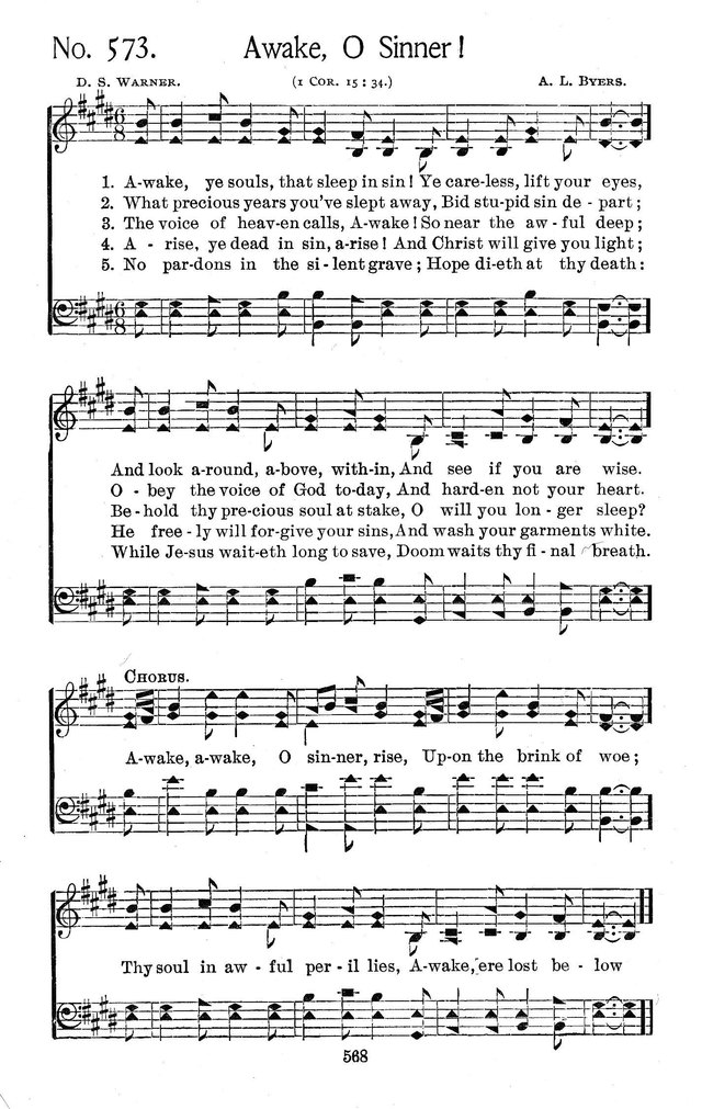 Select Hymns: for Christian worship and general gospel service page 568
