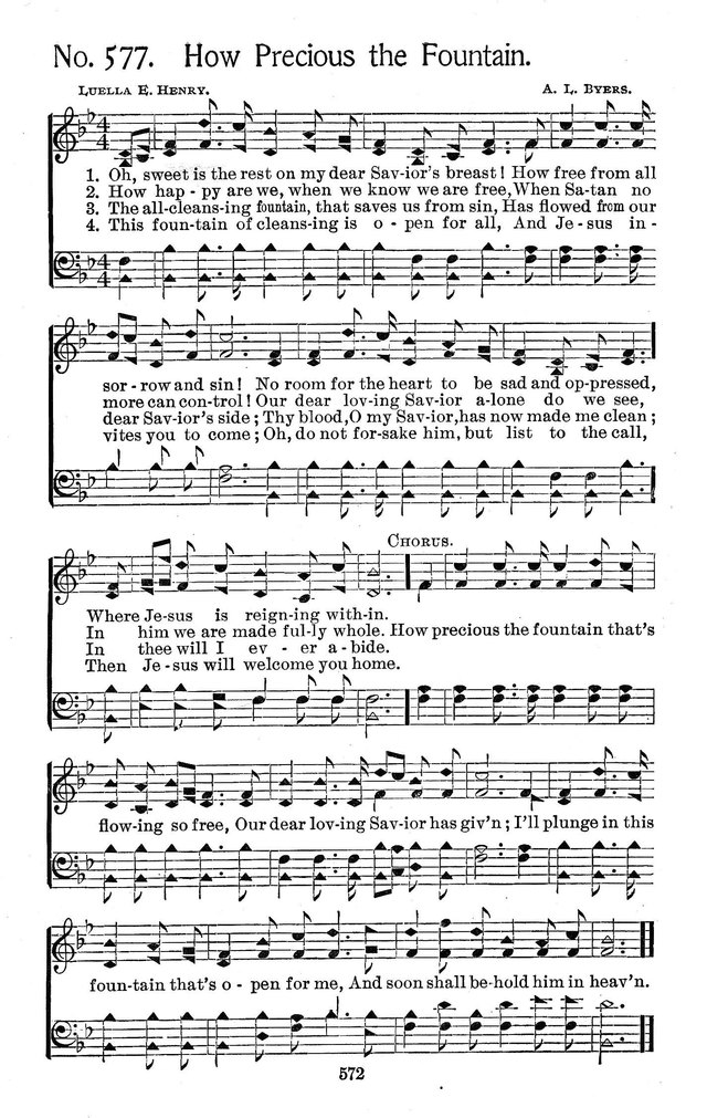 Select Hymns: for Christian worship and general gospel service page 572