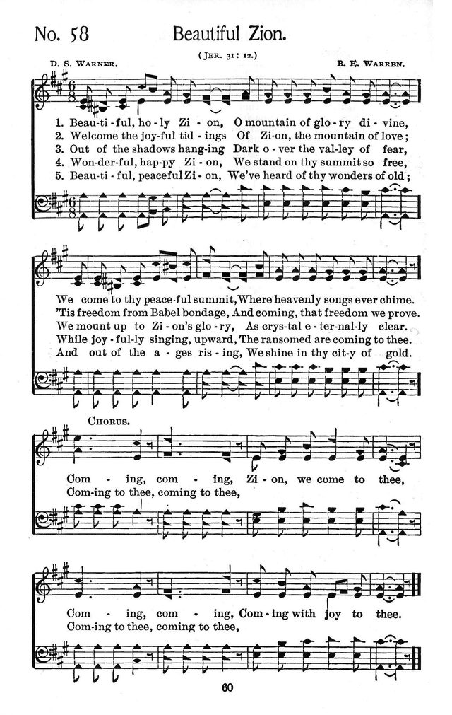 Select Hymns: for Christian worship and general gospel service page 60